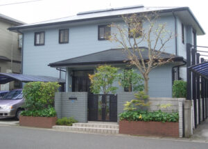 鹿児島市　外壁・屋根塗装工事　施工事例　｜Ａ様邸｜【リビングプラザ滝の神】鹿児島市・姶良市・日置市・リフォーム・塗装・外構・造園