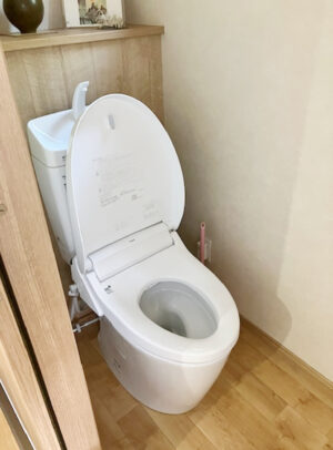 鹿児島市　トイレリフォーム工事　Ｈ様邸施工事例【鹿児島市・姶良市・伊集院・リフォーム・リノベーション・外壁塗装・屋根塗装・ガーデン・エクステリア・外構・造園】リビングプラザ滝の神