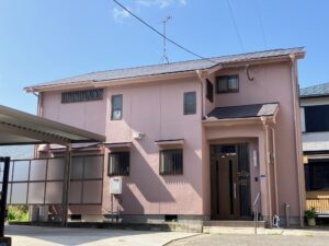 鹿児島市　外壁・屋根塗装工事　施工事例　｜Ｓ様邸｜【鹿児島市・姶良市・伊集院・リフォーム・リノベーション・外壁塗装・屋根塗装・ガーデン・エクステリア・外構・造園】リビングプラザ滝の神