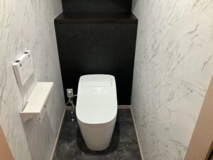 鹿児島市　トイレリフォーム工事　Ｎ様邸施工事例【鹿児島市・姶良市・伊集院・リフォーム・リノベーション・外壁塗装・屋根塗装・ガーデン・エクステリア・外構・造園】リビングプラザ滝の神